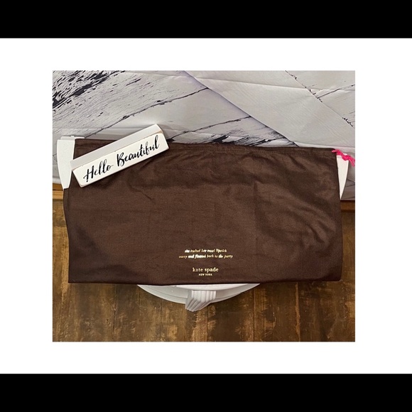 Kate ♠️ Spade Large Dust Bag 19.5”W x 17.5”H